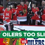 Jason Dickinson Continues Career Year in Loss vs Oilers | CHGO Blackhawks Postgame