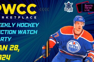 PWCC Live | Weekly Hockey Auction | Jan 28 2024