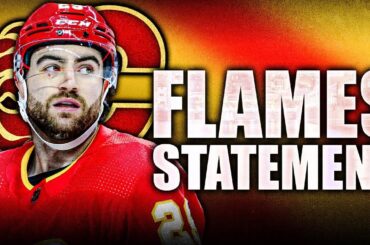 CALGARY FLAMES RELEASE ANOTHER STATEMENT ON DILLON DUBE…