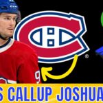 CANADIENS HAVE RECALLED FORWARD JOSHUA ROY