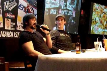 Cal Clutterbuck and James Sheppard Do Air Guitar and Drums FUNNY! (PART 1)