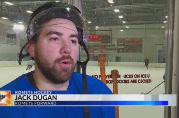 Jack Dugan helping to key Komets recent run of success