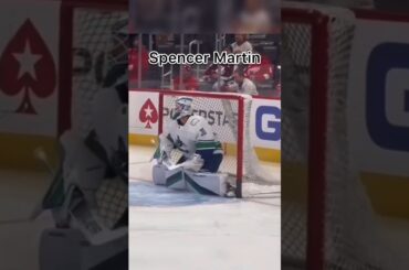 NHL Goalie Impressions | Spencer Martin Is The One In The Canucks Sweater