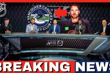 WOW! IMPRESSIVE DEVELOPMENT! ELIAS LINDHOLM UPDATED! VANCOUVER CANUCKS NEWS TODAY