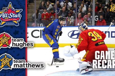 Team Hughes vs. Team Matthews | 2024 NHL All-Star Highlights