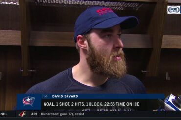 David Savard says Columbus has to 'get going' to make playoffs | BLUE JACKETS-OILERS POSTGAME