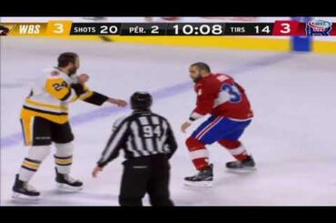 Jarred Tinordi vs David Broll Jan 13, 2018