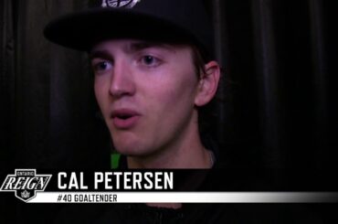 Ontario Reign - Cal Petersen - Postgame 11/3/17
