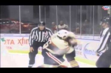 Ivan Barbashev vs Garret Ross Jan 29, 2016