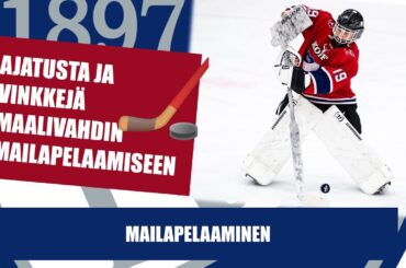 Ajatusta ja lainalaisuuksia maalivahdin mailapelaamiseen | Maalivahdin pelitaitojen harjoittelu