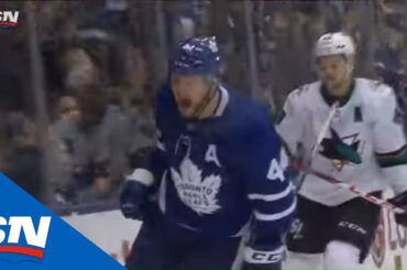 Morgan Rielly Starts, Finishes Attack After William Nylander Finds Him With Sweet Feed