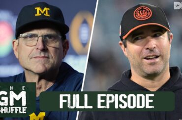 Chargers Hire Harbaugh, Callahan To Titans, Fangio & Barry Fired, Championship Sunday | GM Shuffle