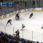 Pavel Dorofeyev got hit by Jacob Trouba's elbow in face vs Rangers (25 jan 2024)