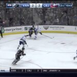 Jacob Markstrom's first game of the 2015 NHL season is a beauty