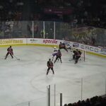 Emil Heineman of the Laval Rocket scores vs. the Utica Comets 1/31/24