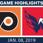 NHL Highlights | Flyers vs. Capitals - Jan. 8, 2019