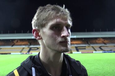 POST-MATCH: Nathan Smith following the win over Barnet