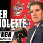 Peter Laviolette talks Coaching at NHL All-Star, Igor Shesterkin Performance & Meeting Will Arnett