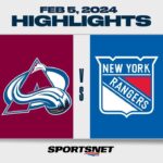 NHL Highlights | Avalanche vs. Rangers - February 5, 2024