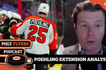 What does the Ryan Poehling contract extension mean for teammate Scott Laughton? | PHLY Sports