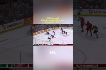 2024.1.23 Dallas Stars vs Detroit Red Wings - Esa Lindell 4-2 DAL 🇫🇮 Lindy