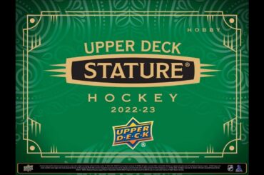zeagle ~ 2022-23 Upper Deck Stature Hockey Hobby Box Break