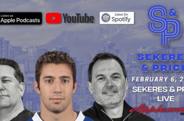 Canucks are back, Lindholm's debut; Bains named AHL ASG MVP - Sekeres & Price LIVE - Feb. 6, 2024