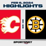 NHL Highlights | Flames vs. Bruins - February 6, 2024