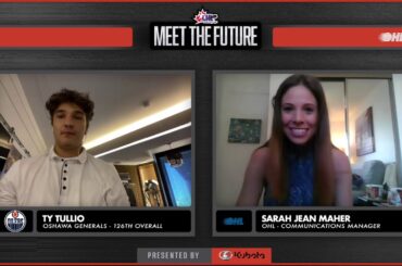 Ty Tullio - Edmonton Oilers  - Meet the Future l NHL Draft Interview presented by Kubota Canada