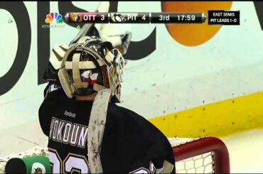 Jean-Gabriel Pageau Goal (Ottawa Senators vs Pittsburgh Penguins Playoffs May 17, 2013) NHL HD