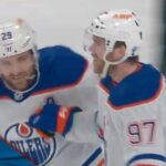 Oilers' McDavid Fires Home The Shorthanded Goal To Open Scoring vs. Golden Knights