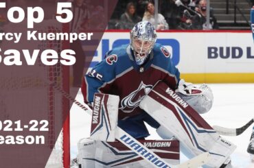 Top 5 Darcy Kuemper Saves of the 201-22 NHL Season