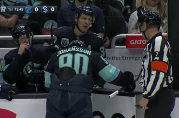 David Perron Illegal Check To The Head Penalty Against Marcus Johansson