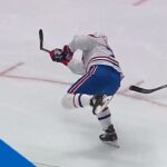 Tyler Toffoli gets behind Canucks and rips goal off post and in