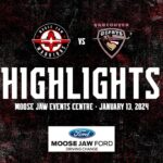 Moose Jaw Ford Highlights | Warriors (7) vs Vancouver (2) - Jan 13