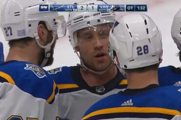 Jaden Schwartz SCORES AFTER  3 ON 0 PLAY/NHL Season, 2019