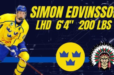 Simon Edvinsson Highlights 2021 NHL Entry Draft