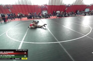 117 True 2nd 1st Place Match - Michael Alexander, Warrior Warehouse Vs Carter Stauffacher, Warrior