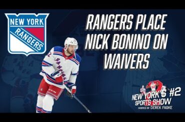 New York Rangers place Nick Bonino on waivers