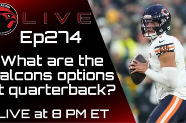 What are the Falcons options at quarterback? The Falcoholic Live, Ep274