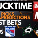 NHL Predictions, Picks & Odds | Lightning vs Rangers | Wild vs Blackhawks | PuckTime Feb 7