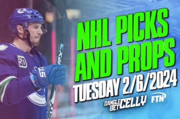 FREE NHL Picks Today!! | NHL Predictions | NHL Props | Anytime Goals | NHL Picks 2/6/24