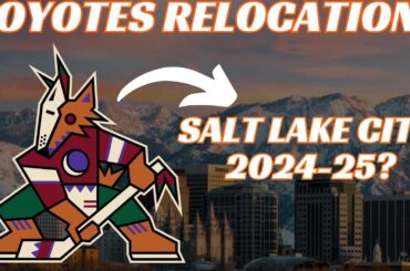 Huge Arizona Coyotes Update - Relocation to Utah for 2024-25?
