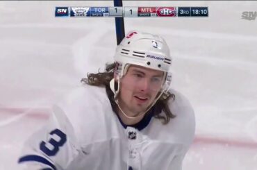 Justin Holl 1st of the Season vs Montréal Canadiens w/Joe Bowen Commentary (2/10/2021)