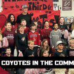 Nick Bjugstad visits Desert Trails Elementary to promote Goals 4 Kids and Coyotes Reading Program