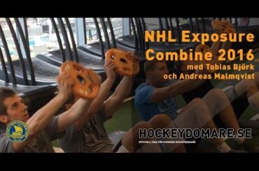 Svenska domare deltog på NHL Exposure Combine