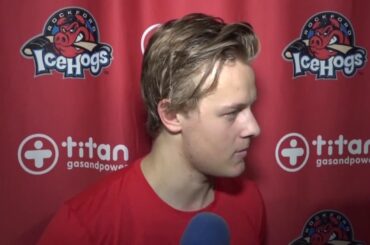 IceHogs Postgame: Adam Boqvist - 10/30/19
