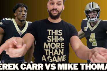 Derek Carr claps back at Michael Thomas | Saints Hire Klint Kubiak | Super Bowl Preview | Pelicans