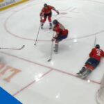 Wood Sneaks Puck Past Vanecek From Sharp Angle