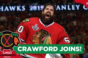 Two-Time Stanley Cup Champion Corey Crawford Joins the Show! | CHGO Blackhawks Podcast